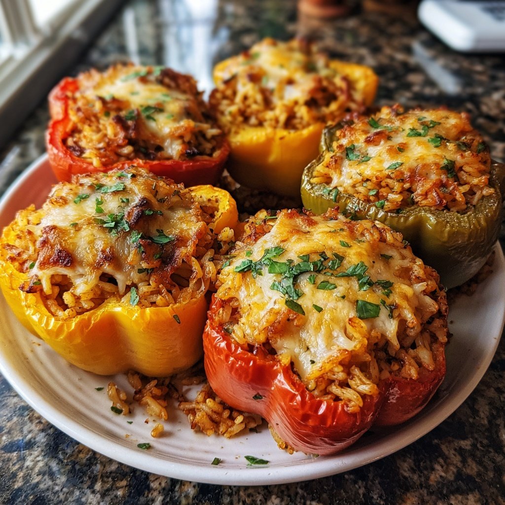 Sunday Stuffed Bell Peppers