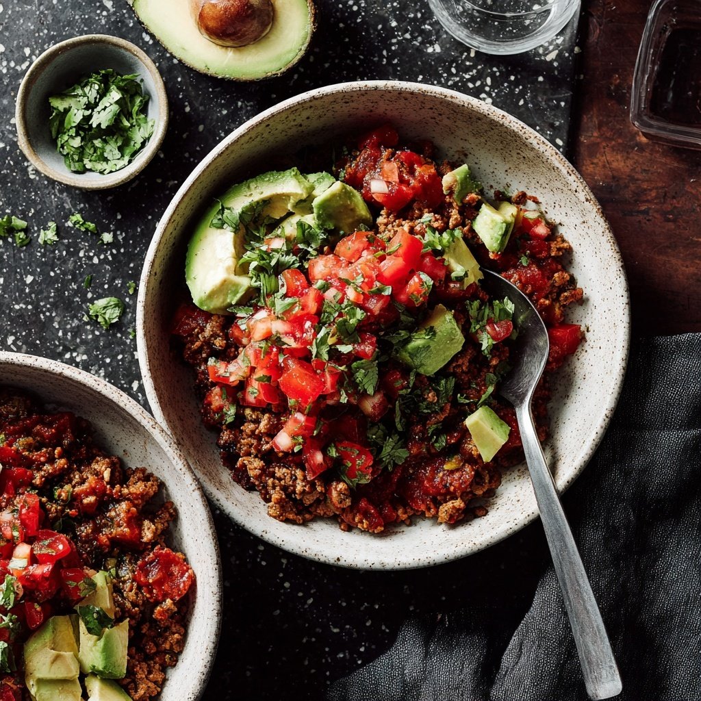 Ground Turkey Taco Bowls