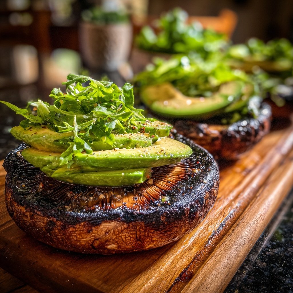 Grilled Portobello Burgers