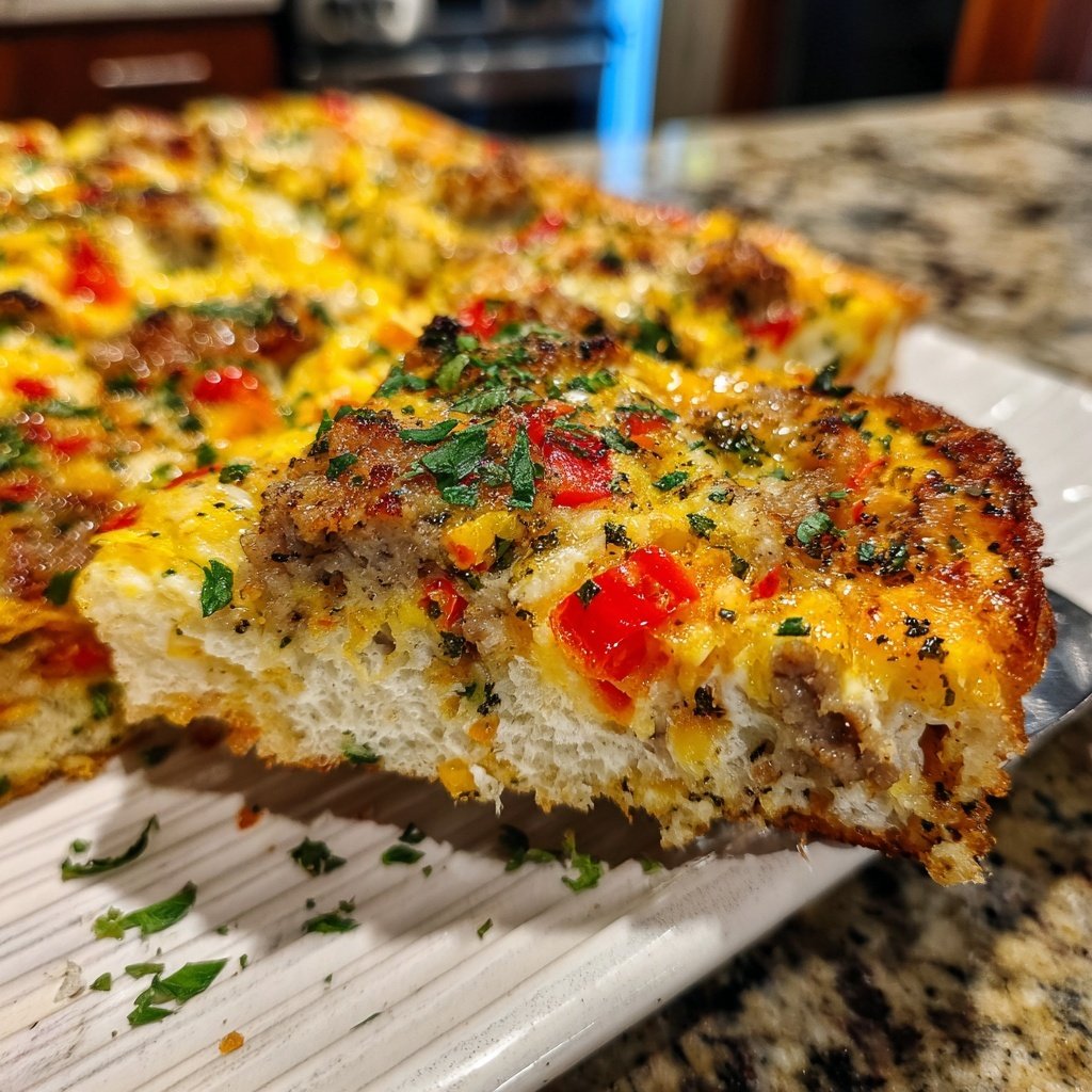 Breakfast Sheet Pan Eggs