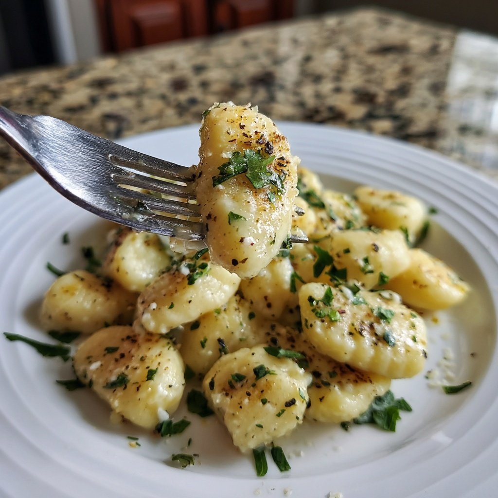Romantic Lemon Parmesan Gnocchi