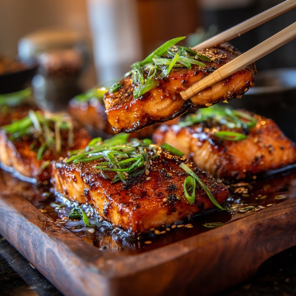 Easy Healthy Honey Garlic Salmon