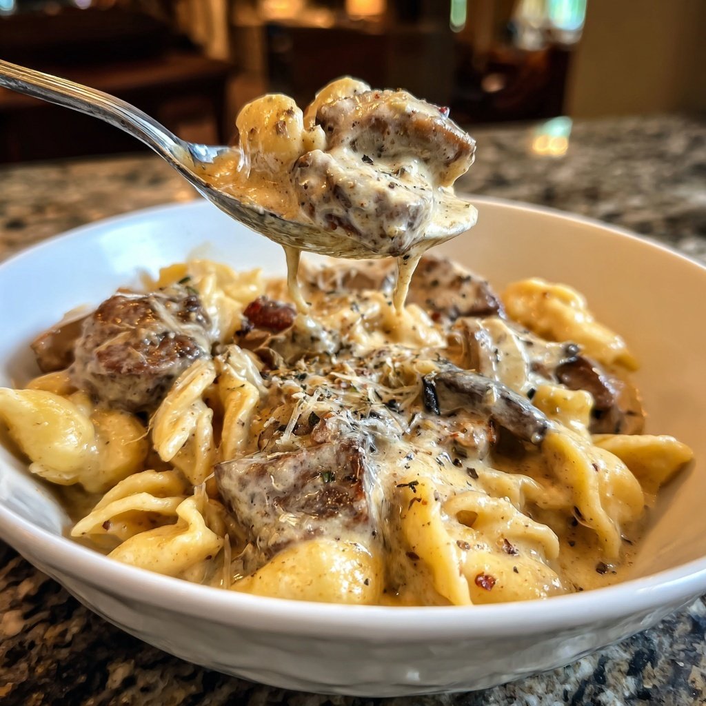 Comfort Food Beef Stroganoff