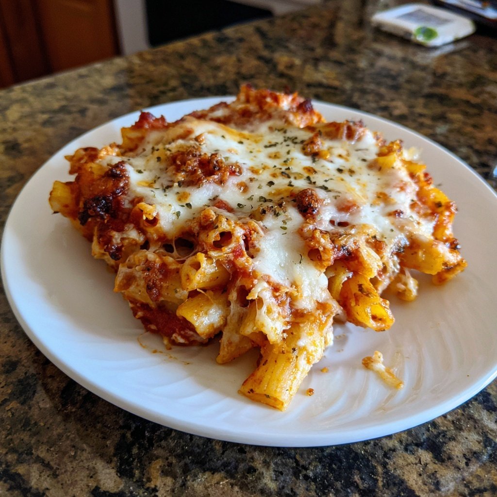 Quick Comfort Food Baked Ziti