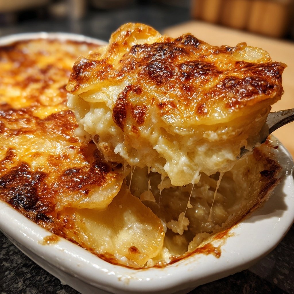 Sunday Creamy Potato Gratin