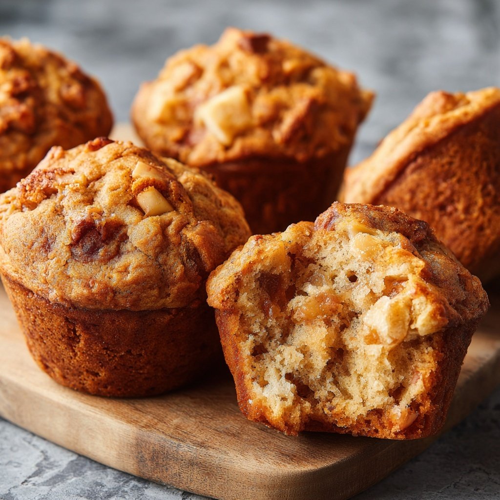 Apple Cinnamon Breakfast Muffins