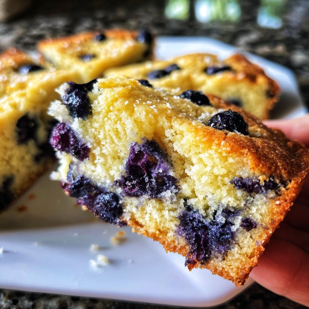 Blueberry Vanilla Yogurt Bake