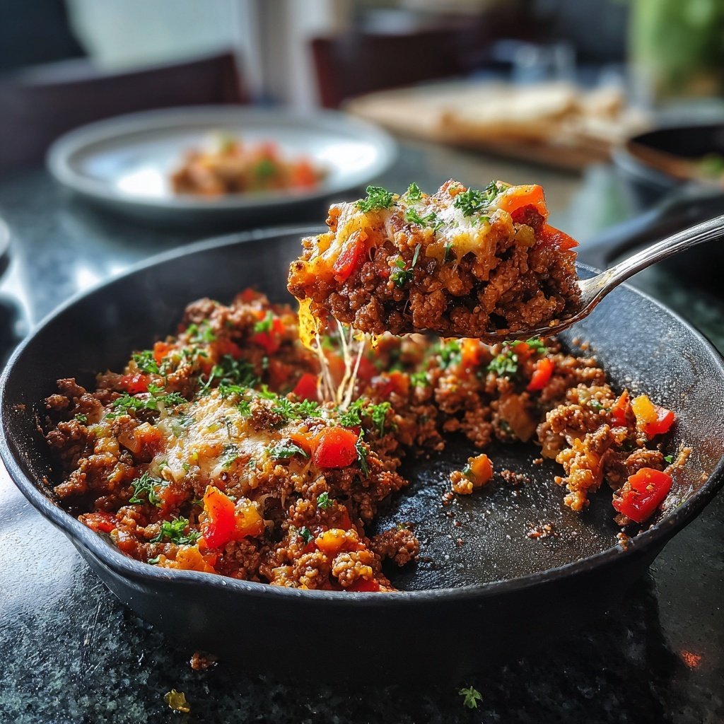 Easy Ground Beef Skillet Dinner