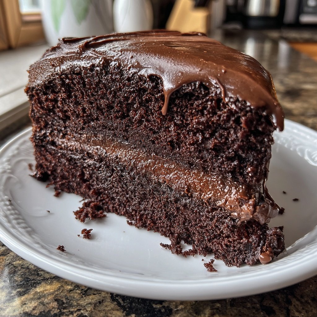 Chocolate Cake With Dark Cocoa