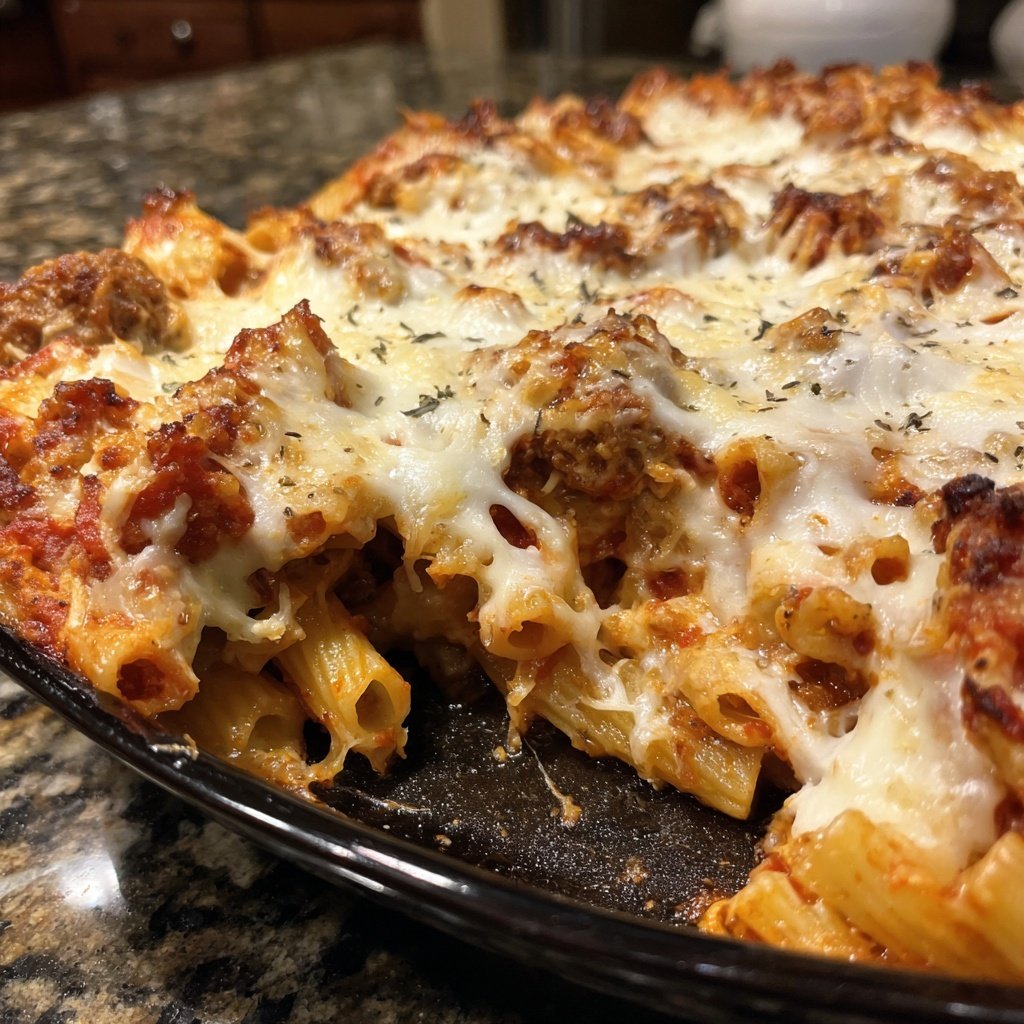 Comfort Food Baked Ziti